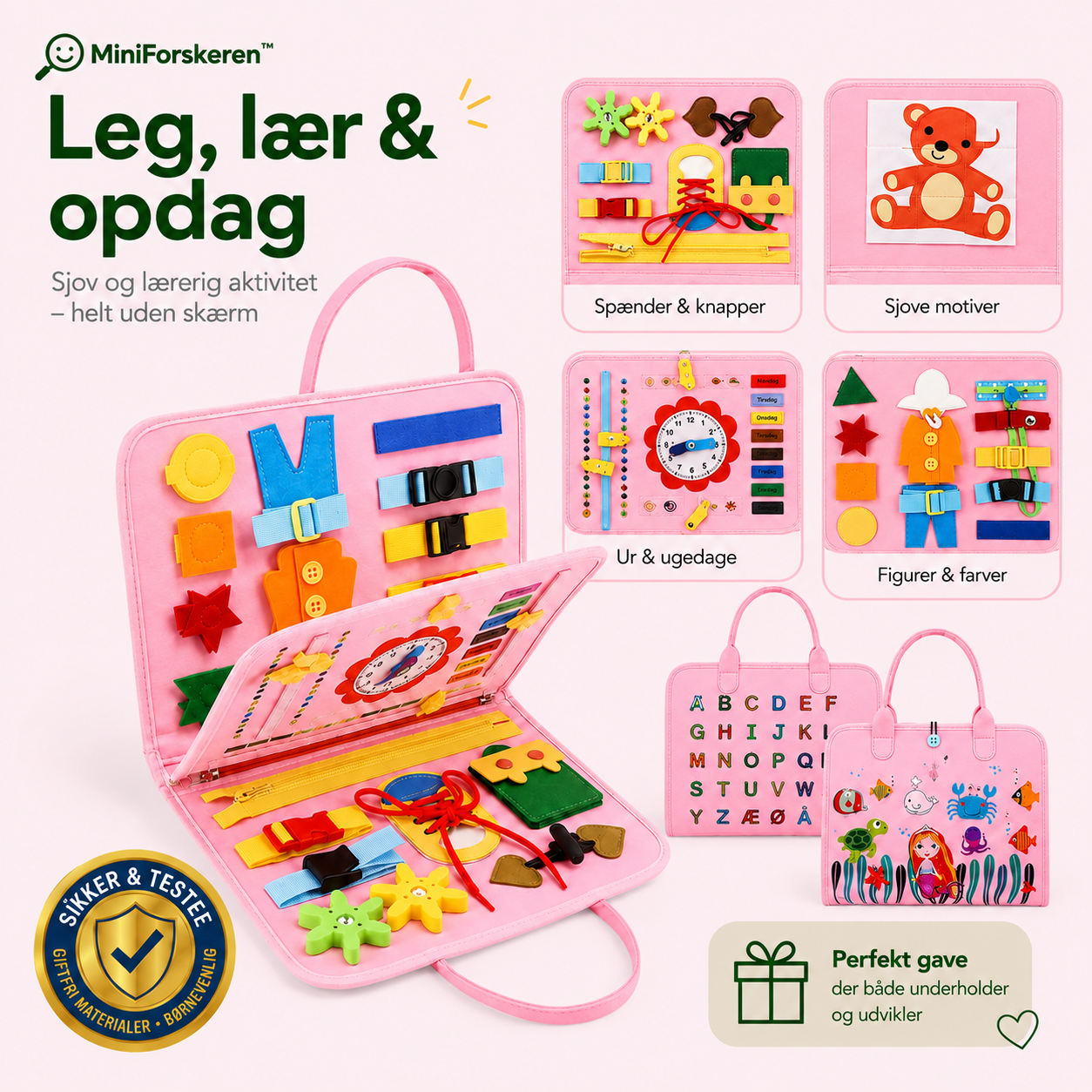 MiniBloom™ Montessori Aktivitetsbog