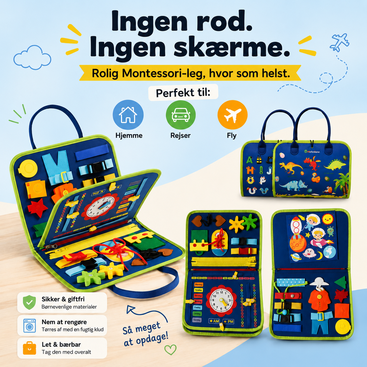 MiniBloom™ Montessori Aktivitetsbog
