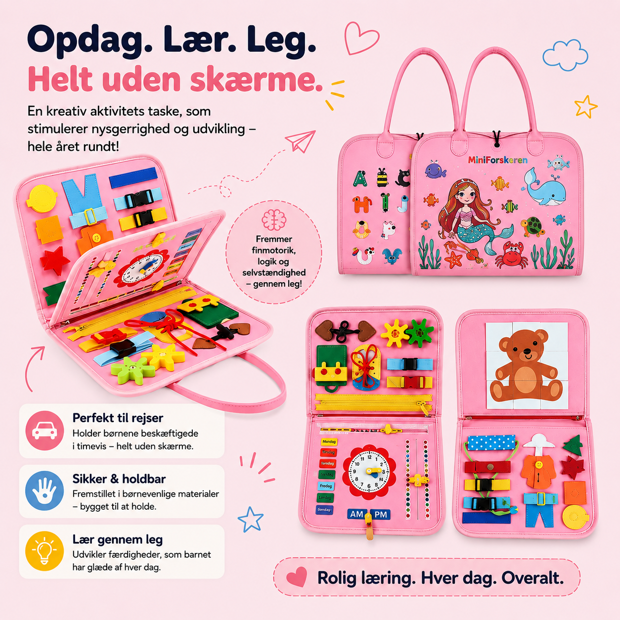 MiniBloom™ Montessori Aktivitetsbog